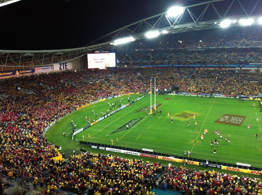 30k British and Irish fans travelled to Australia for these games